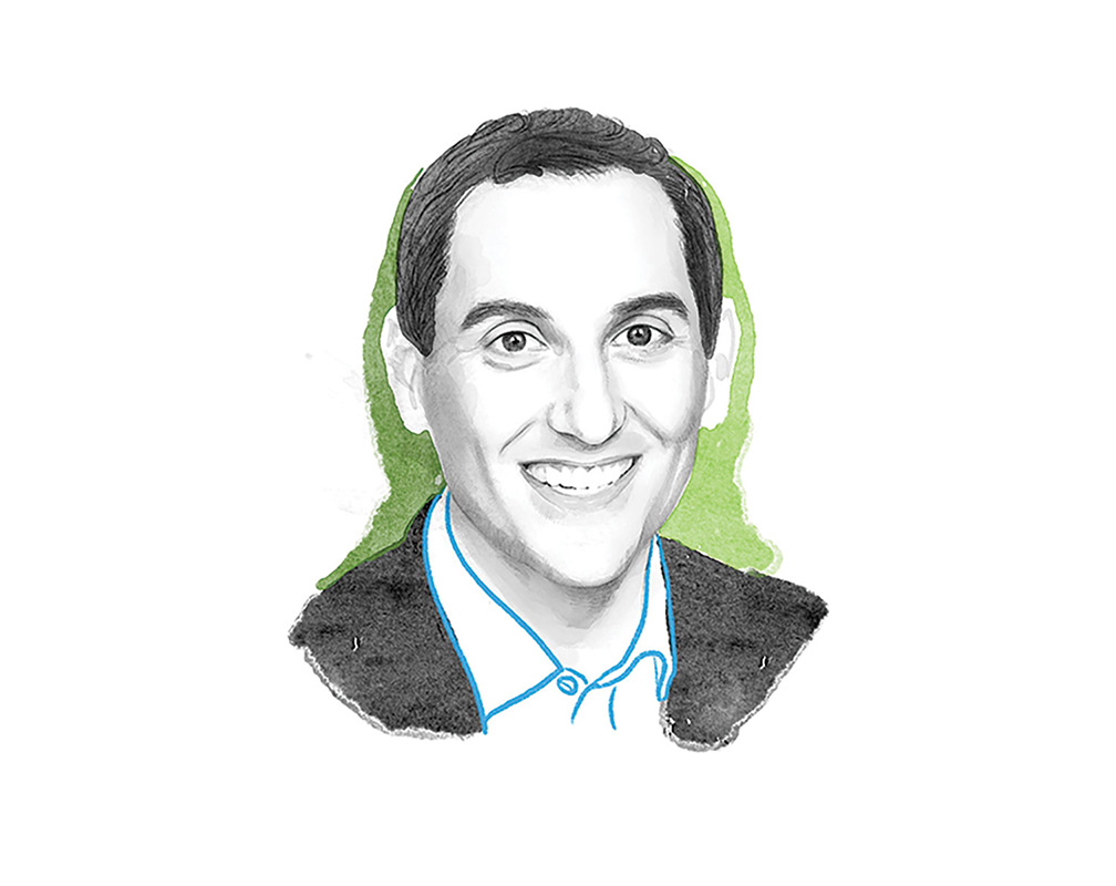 Walt Leger III Illustration by S.E. George