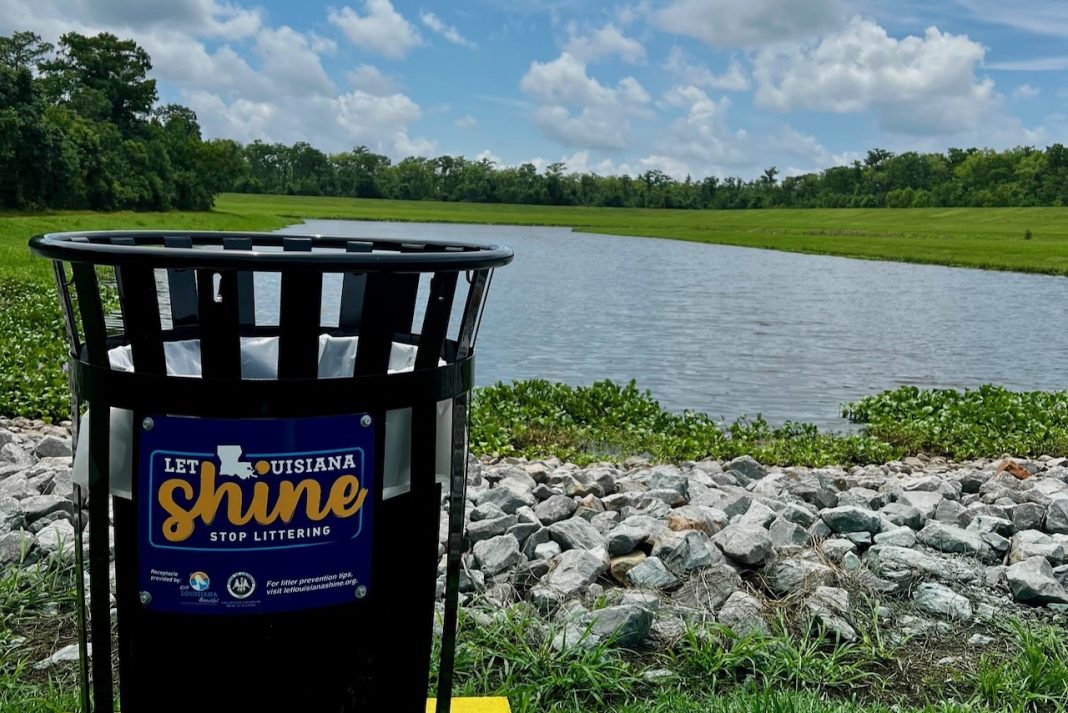 Flood Authority Grant Supports West Bank Litter Prevention