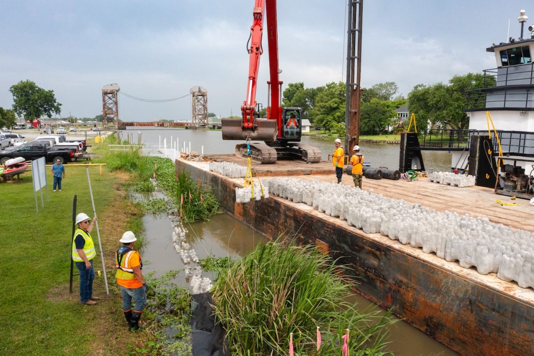 Natrx and Danos Celebrate Installation of Living Shoreline