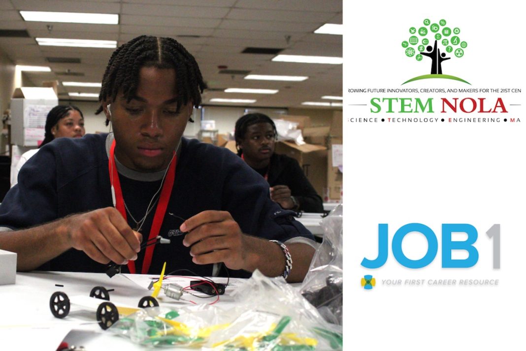 STEM NOLA, JOB1 Bridge Education to Employment Gap