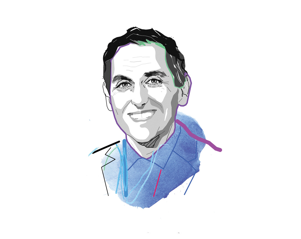 Walt Leger III Illustration by Paddy Mills