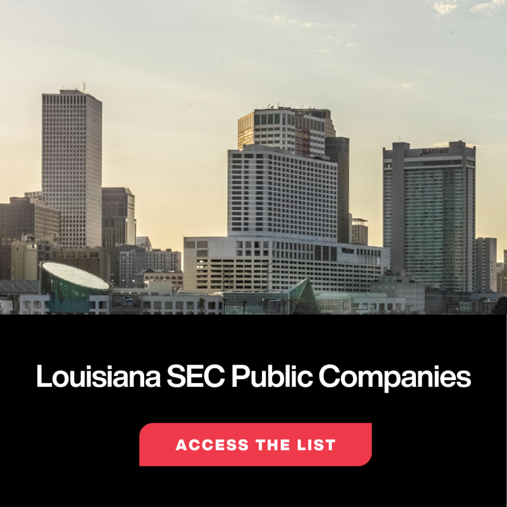 Data-Hub_4 Louisiana SEC Public Companies