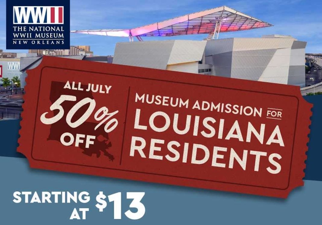 WWII Museum Offers Half-Price Admission