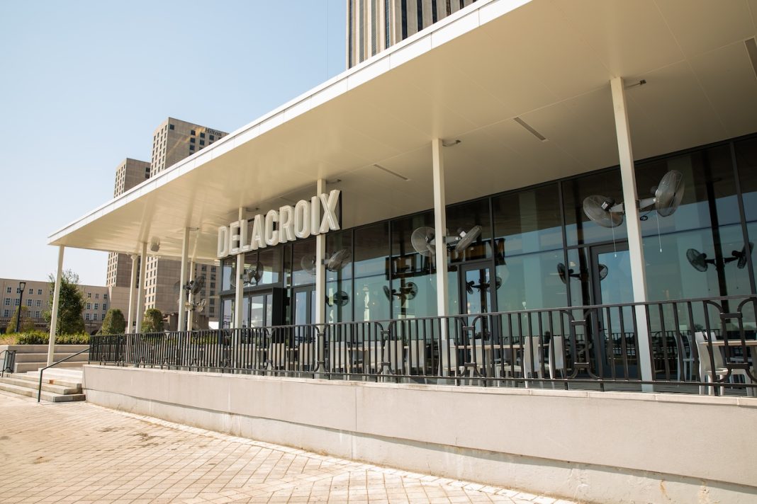 Christening Marks Grand Opening of Delacroix