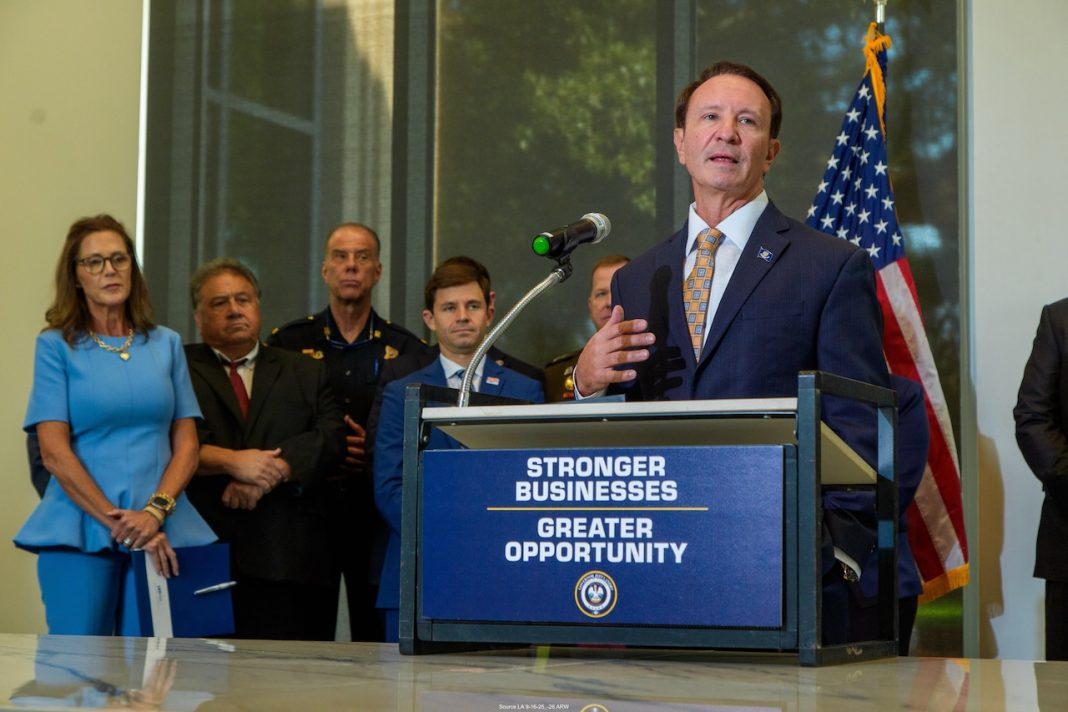Gov. Landry Unveils Plan to Boost Business