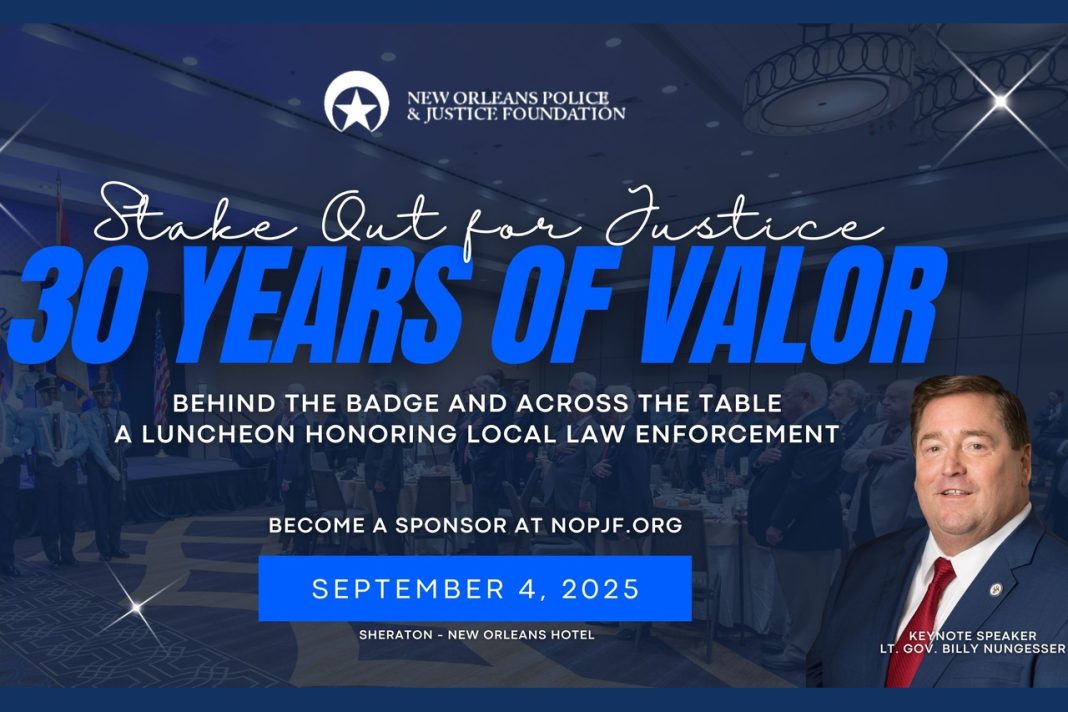 Nungesser to Keynote NOPJF 30th Anniversary Luncheon