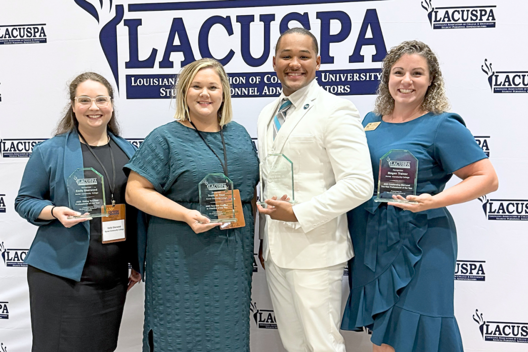 Nunez Earns 4 Awards at LACUSPA Conference