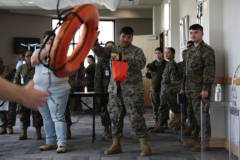 New Orleans Military and Maritime Academy students