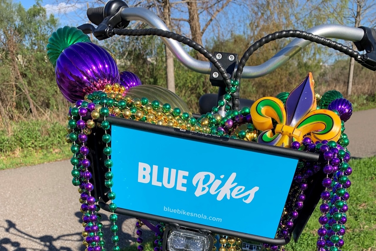 Blue Bikes Fleet Expands Ahead of Mardi Gras