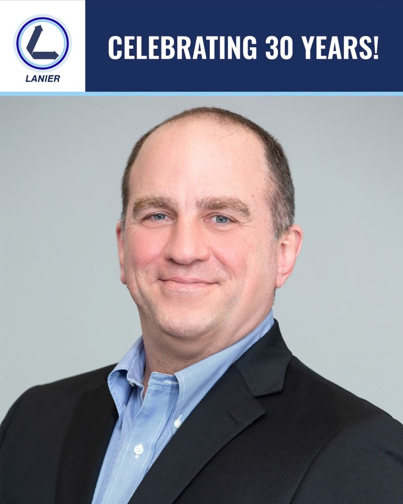 Jeff Mazzanti - Lanier Engineer Marks 30-Year Milestone