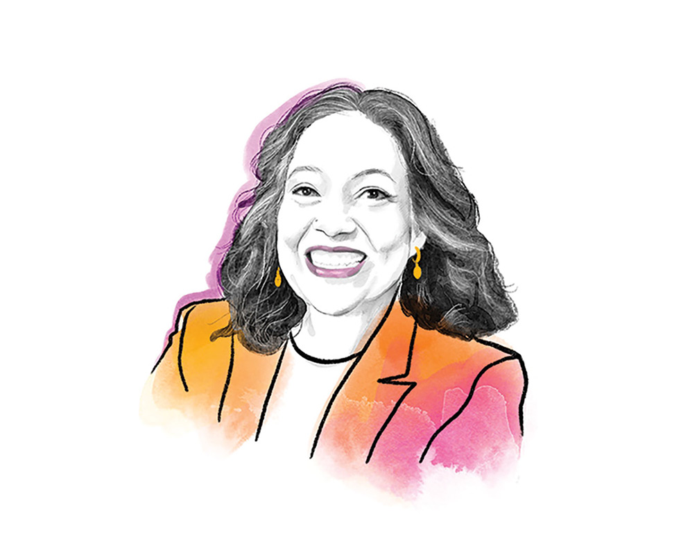 Illustration of Karla Marie Cochran by S.E. George
