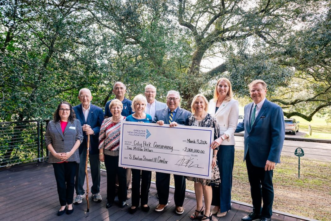City Park Conservancy Receives $2M for Improvements