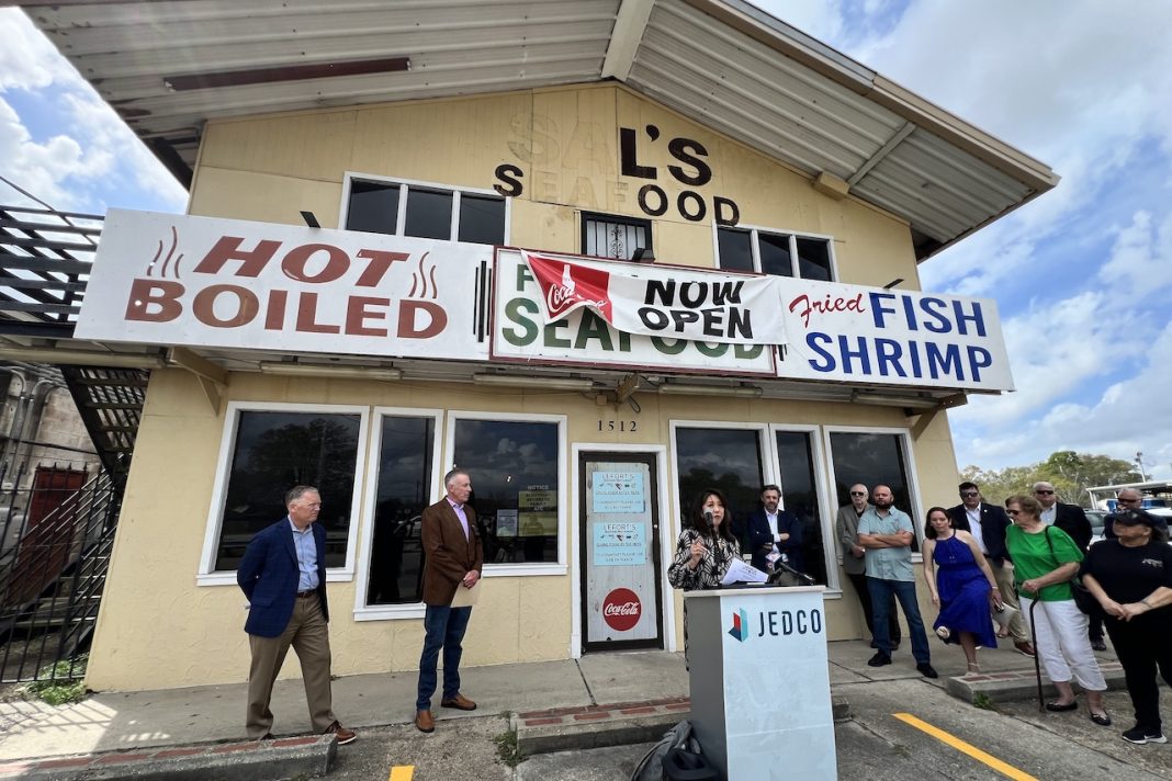 Cynthia Lee Sheng, Jefferson Parish President - Lefort’s Seafood Expands in Marrero