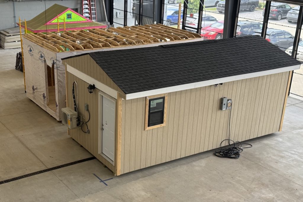 NOCC Trainees Build Tiny House and Skills