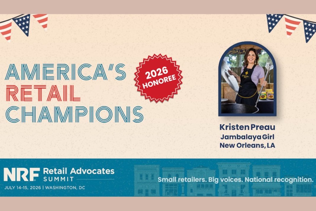NRF Honors Jambalaya Girl as &lsquo;America&rsquo;s Retail Champion&rsquo;