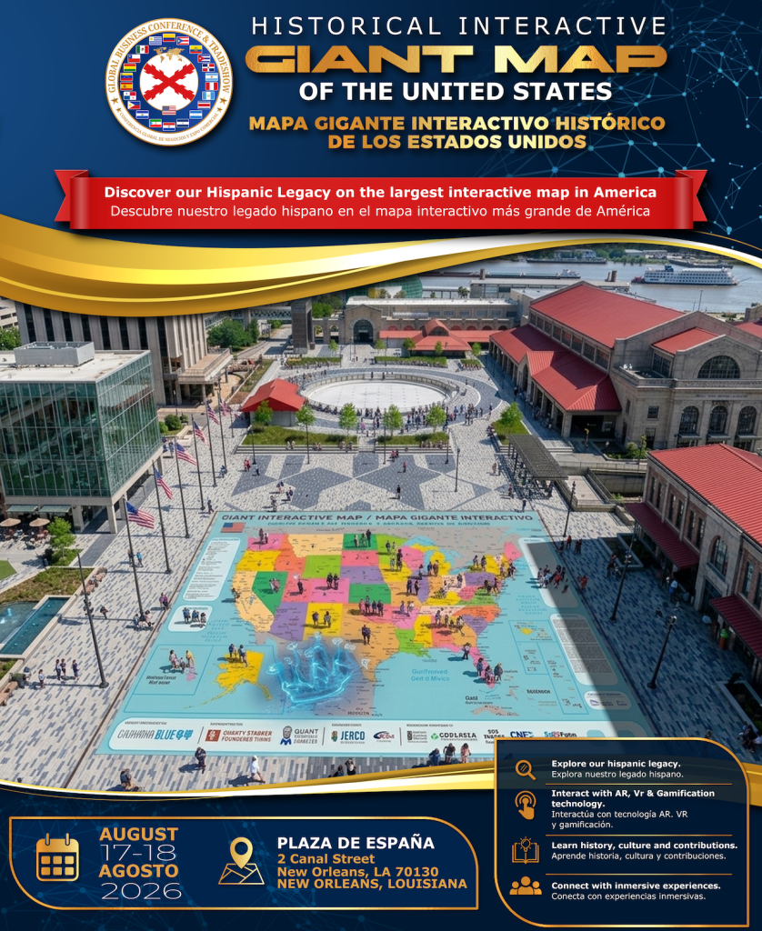 Hispanic Chamber Unveils Giant Interactive Map